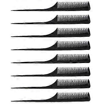 8PCS Anti-Static Comb Portable Hair Comb Skin-Friendly Massagem Comb pente cabeleireiro para casa Barber Salon