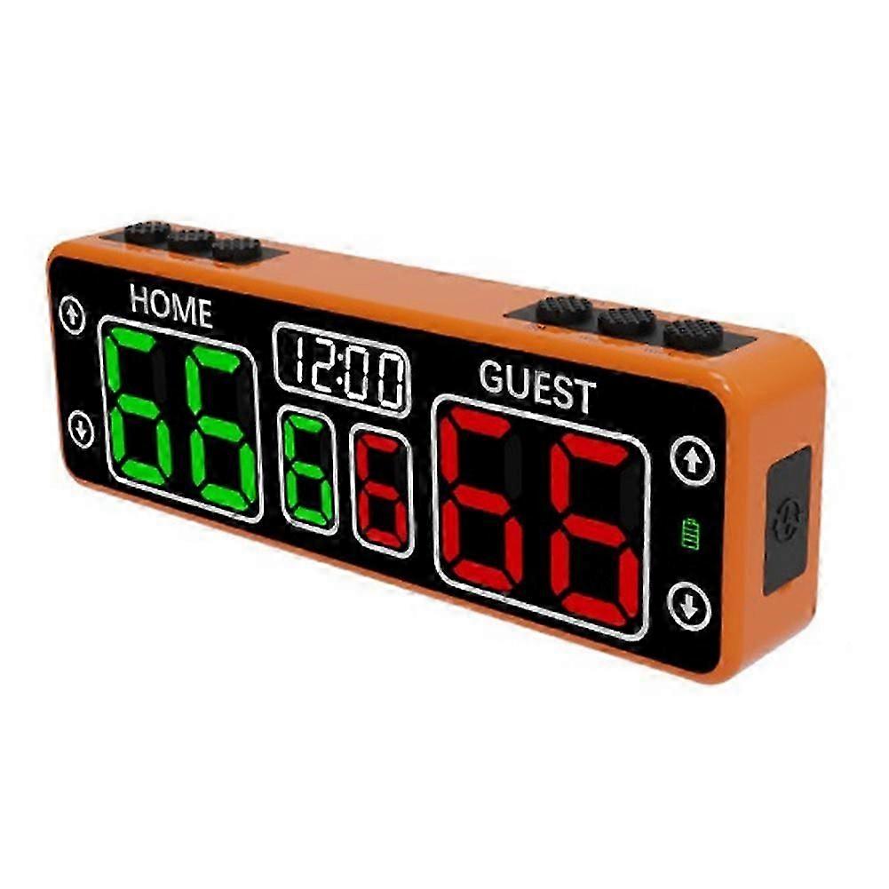 Digital Scoreboard with Countdown Timer LED Scoreboard Electronic Scoreboard for Referee Scoreboards & Timer