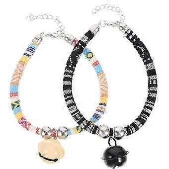Cat Collar Adjustable 6Pcs Pet Accessories Kitten Necklaces Puppy Collars