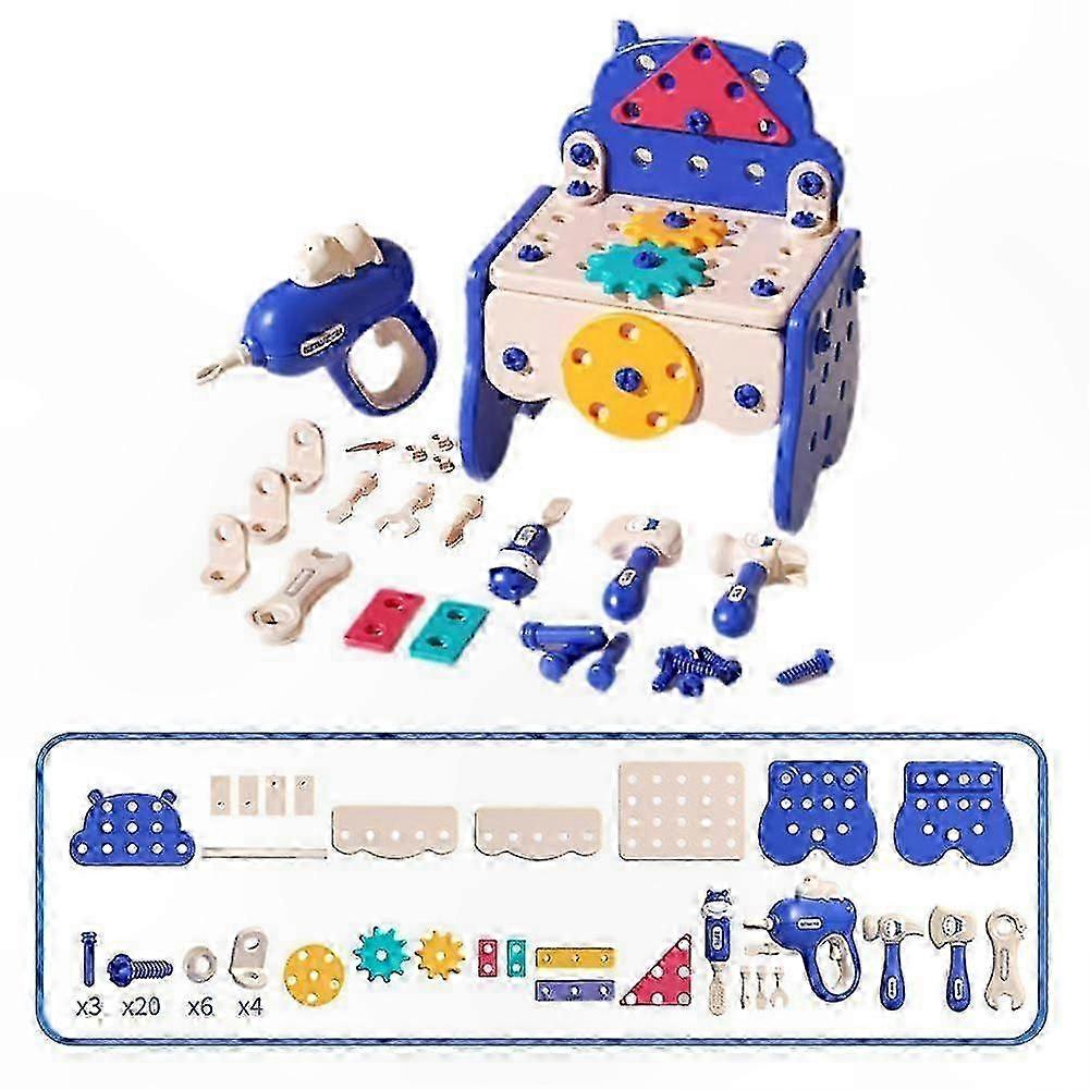 Multi-Function Hippo Themed Tool Hub for DIY Projects and Organization
