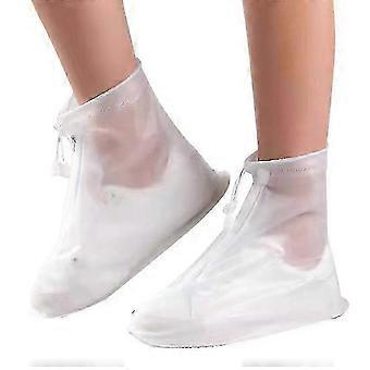 1 Pair Waterproof Shoe Covers Non-Slip PVC Shoe Protectors