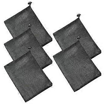 5Pcs Net Bag Wear-resistant Mesh Bag Polyester Golf Balls Bag Large Capacity Golf Balls Bag