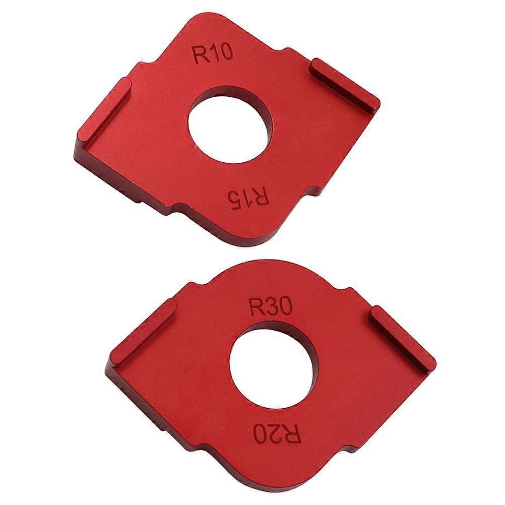 Woodworking Trimming Tool Rounding Module for Cutting Use 1Set Red