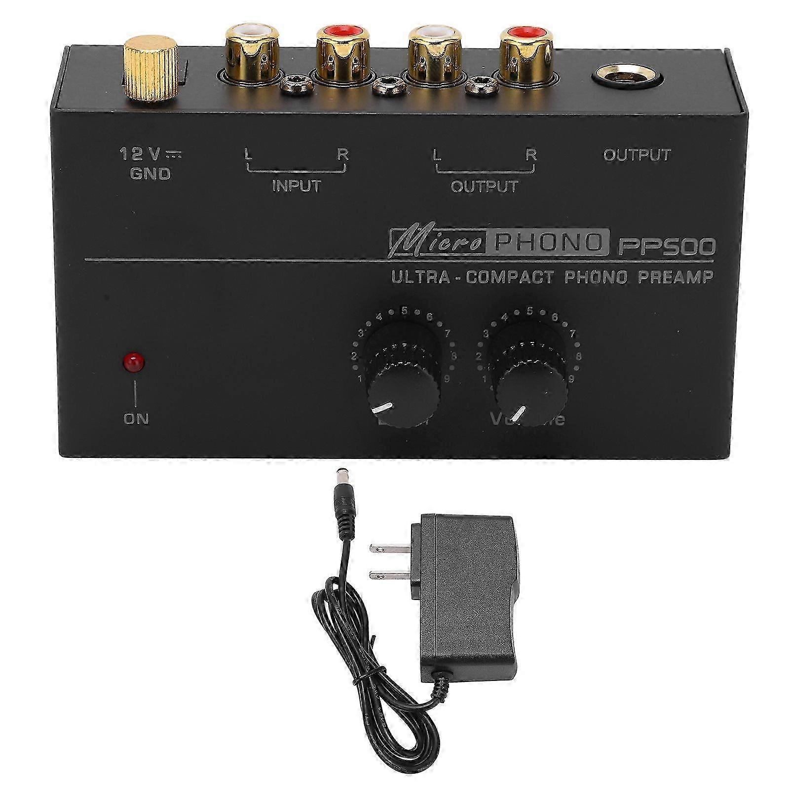 Phono Preamp Preamplifier Compact Phonograph Signal Preamplifiers