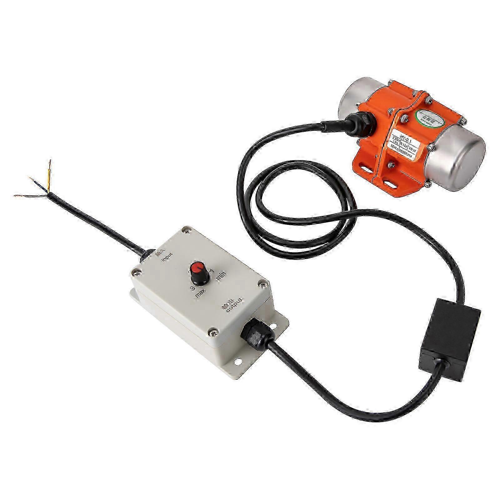30W Vibration Motor With Speed Controller 3000U/Min Edition