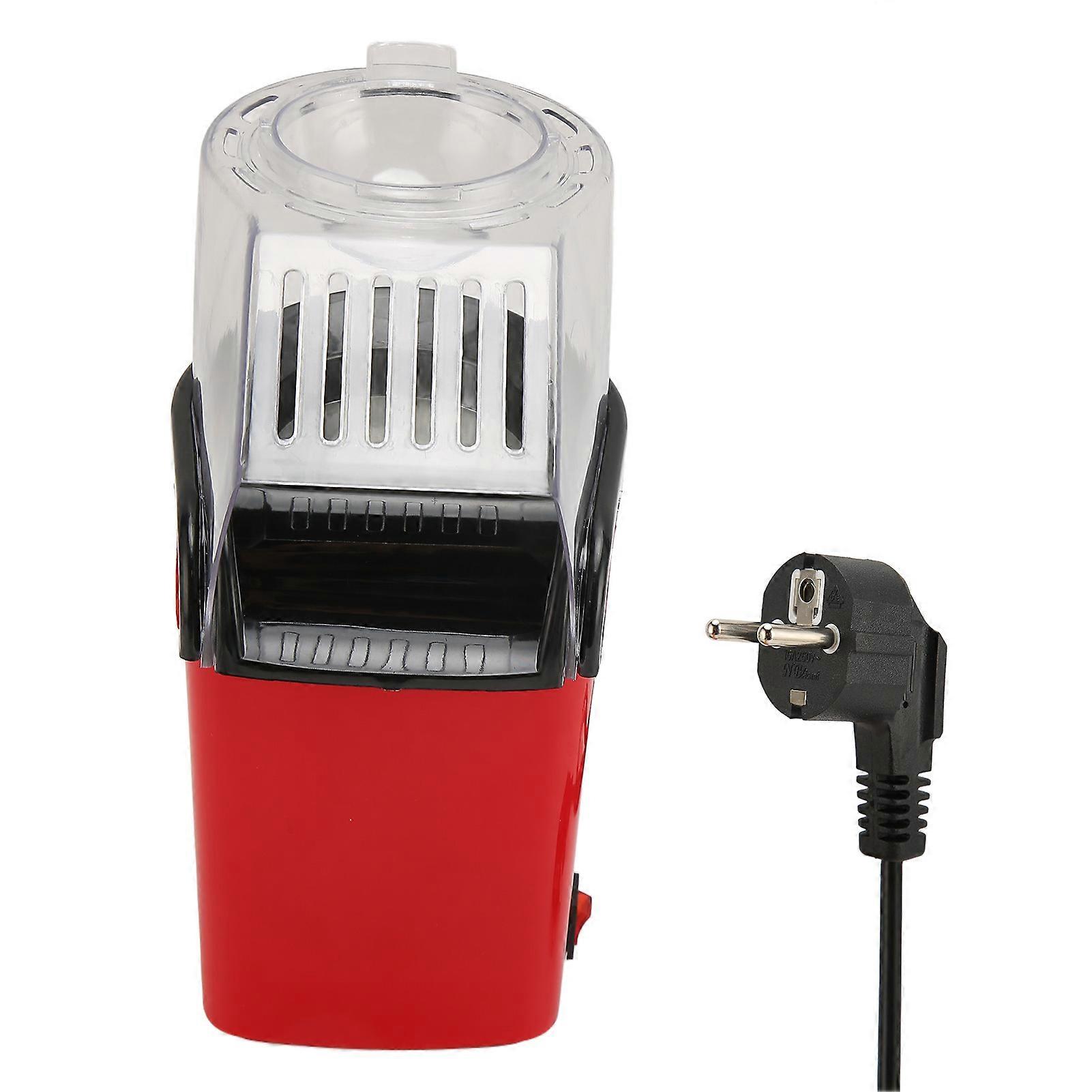 Elektrischer Popcorn-Maker, gesund, tragbar, rot