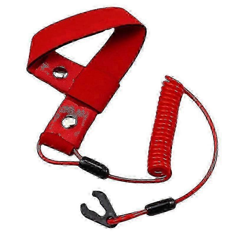 Coiled Floating Safety Lanyard Rope