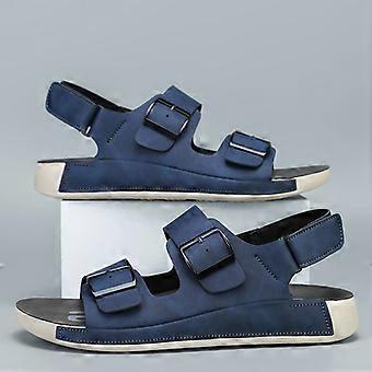 Unisex slippers, geschikt voor alle seizoenen, comfortabel, open teenslippers, ademend, voor binnen en buiten.