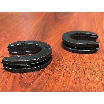 1Pair C Black Docking Kits Compatible with Harley Touring With Lugage Rack