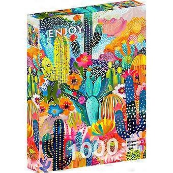 Cacti Land Puzzel 1000 Stukjes