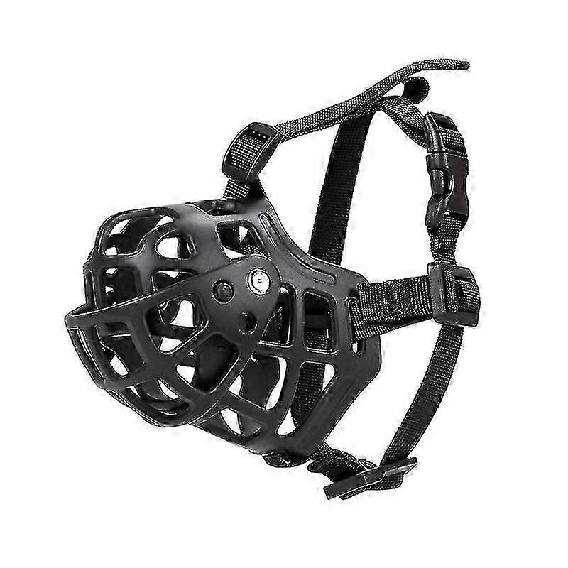Snug-Fit Leather Basket Muzzle