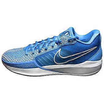 Zapatillas de baloncesto Nike Sabrina 1 de caña baja, con amortiguación, antideslizantes y resistentes a la abrasión, para mujer, color azul y blanco (FQ3837-400).