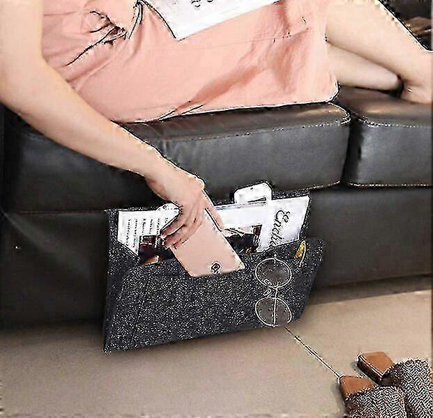 Felt bedside storage rack, can hold multiple items, suitable compatible with multiple scenarios