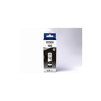 Inkttank - EPSON - 106 - 70 ml - foto zwart - voor EcoTank ET-7700, ET-7750, L7160, L7180