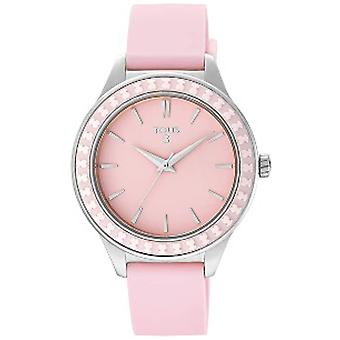 Tous watches straight watches for Analog Quartz Woman with Silicone Bracelet 900350370