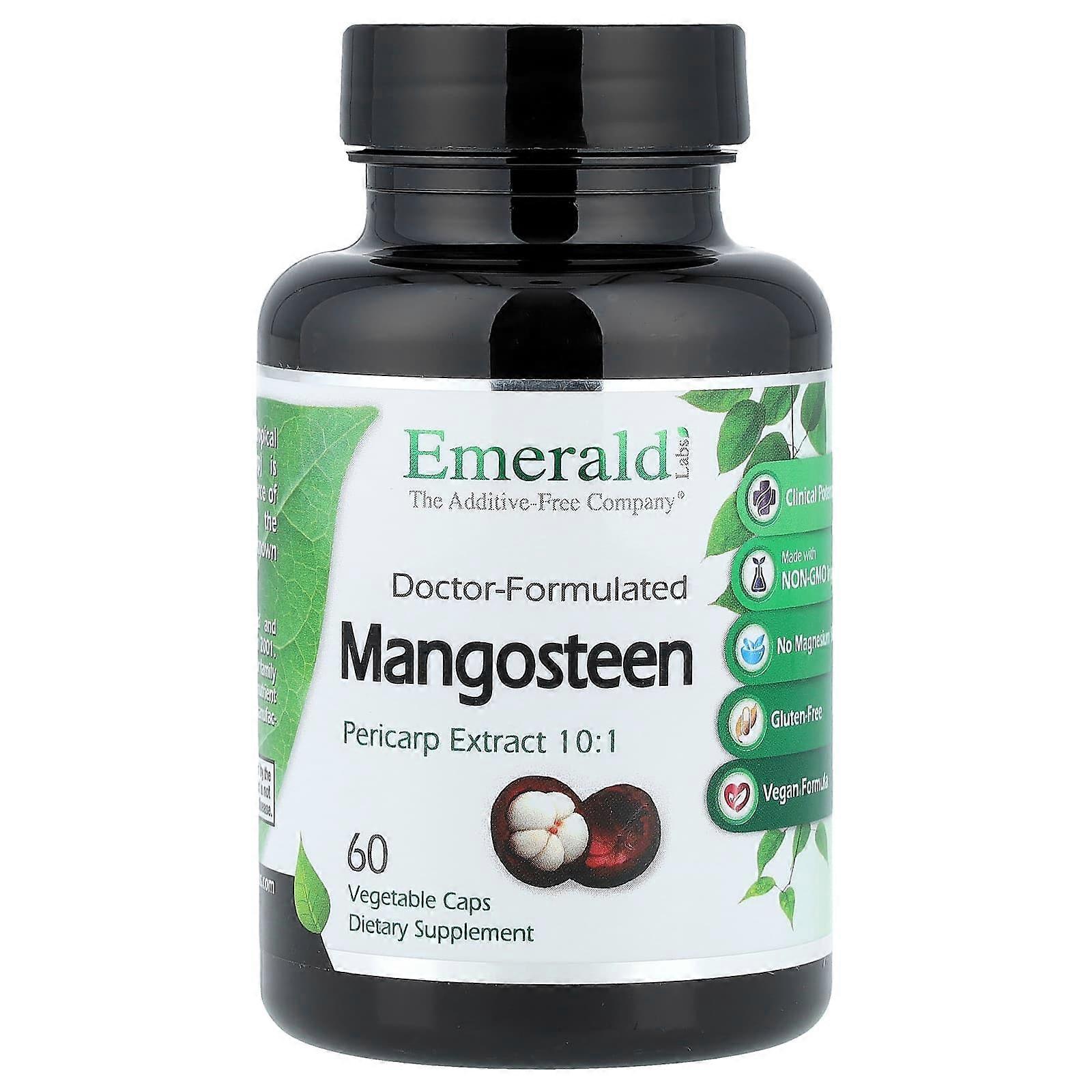 Emerald Laboratories, Mangosteen, 60 Vegetable Caps