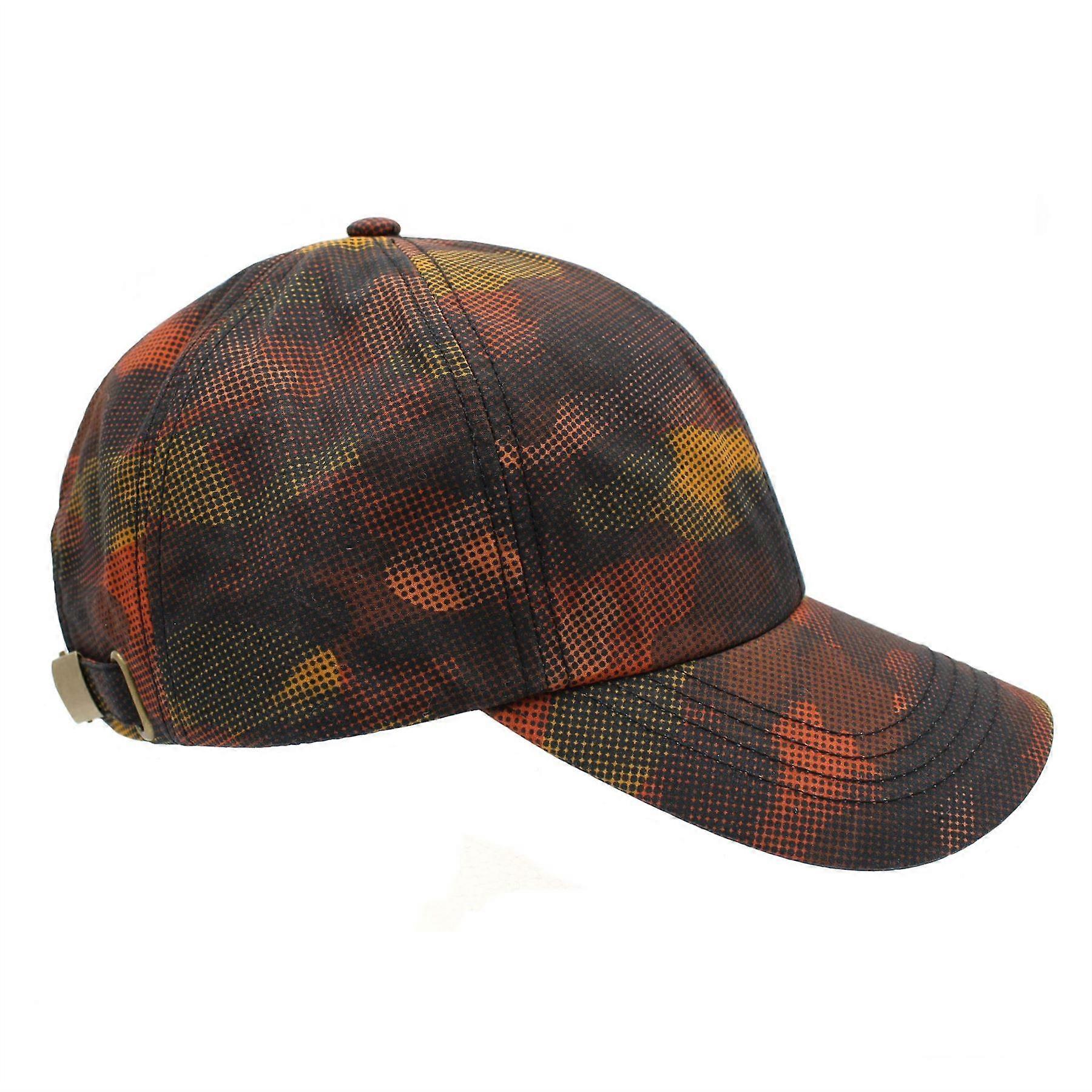 Kenji Graphic Camo Baseball Cap ZH264 Orange