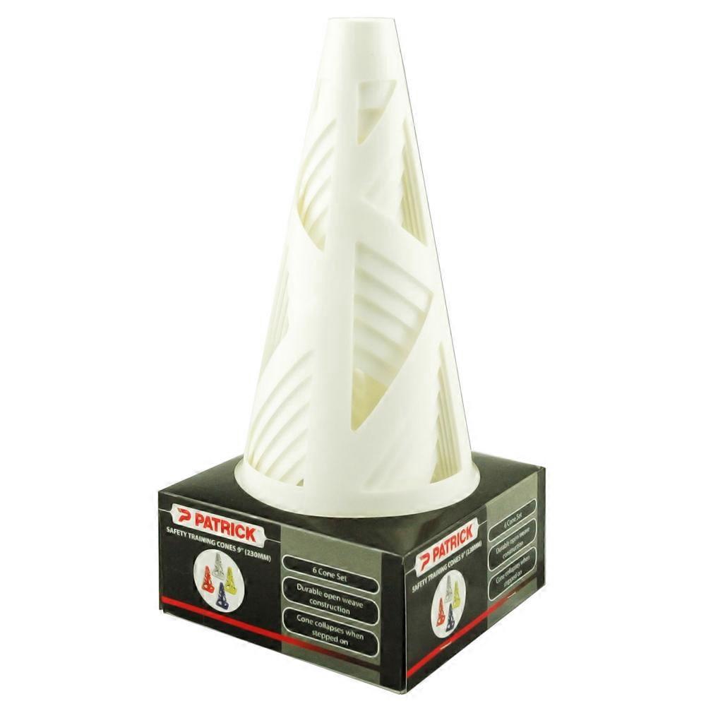 Exceptional Premium Quality and Durable Patrick White Safety Training Cones 23cm
