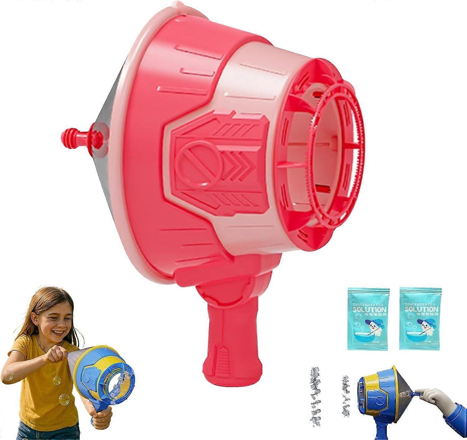 Lightweight Air-Powered Bubble Toy