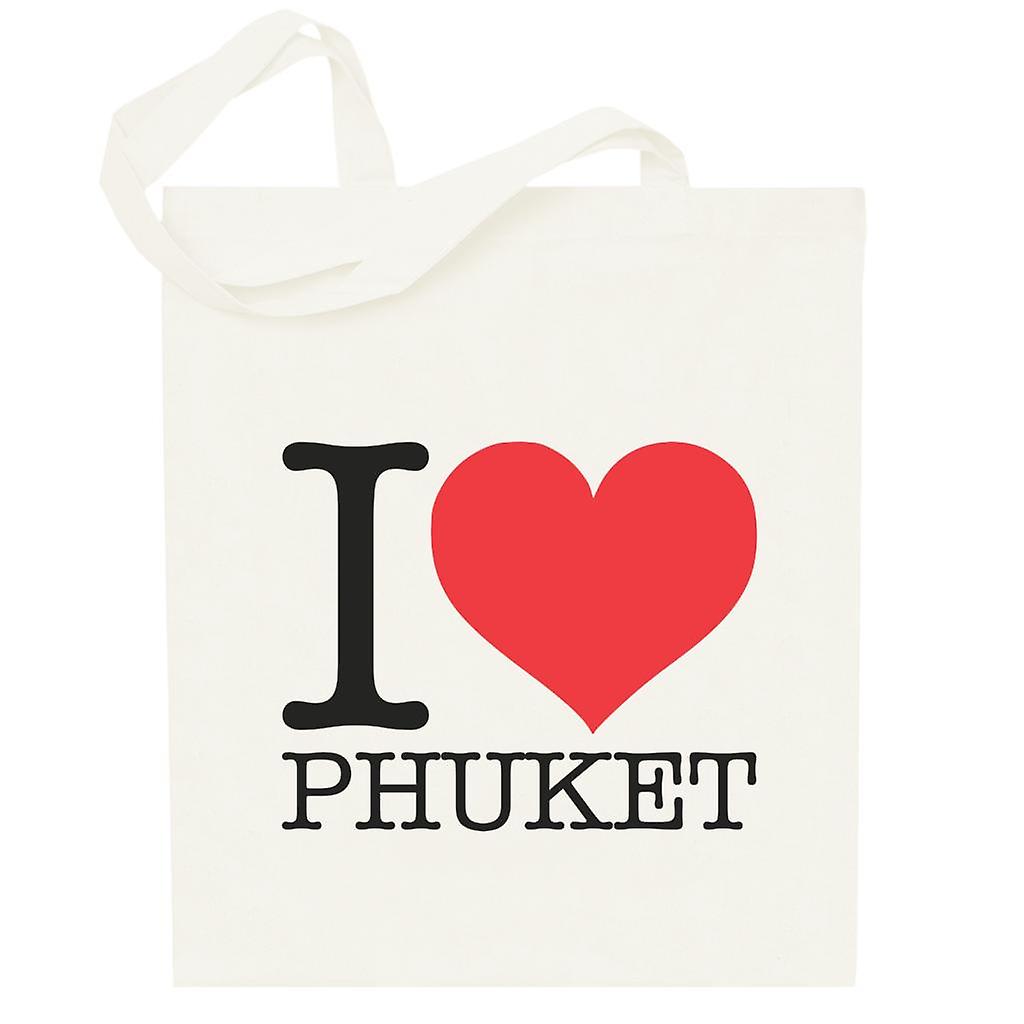 I Love Phuket Totebag