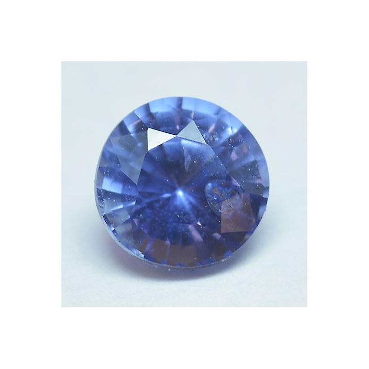 0.80ct Blue Sapphyre Round Cut awo66