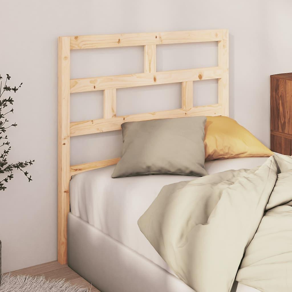 Headboard 81x4x100 cm solid pine wood