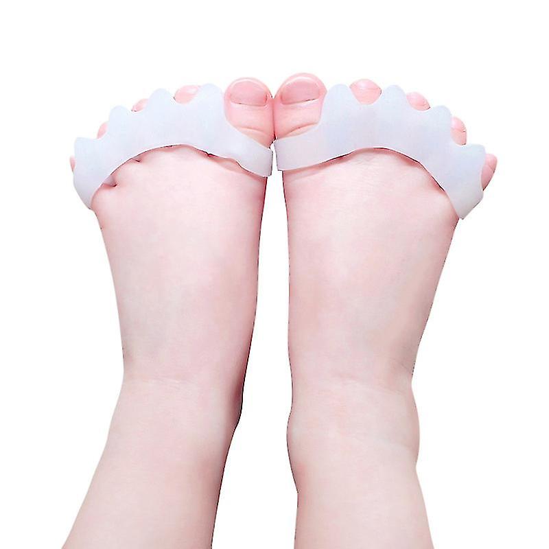 Silicone Toe Spacers For Correct Toe Alignment, Bunion And Hammertoe Straighteners - Pairs