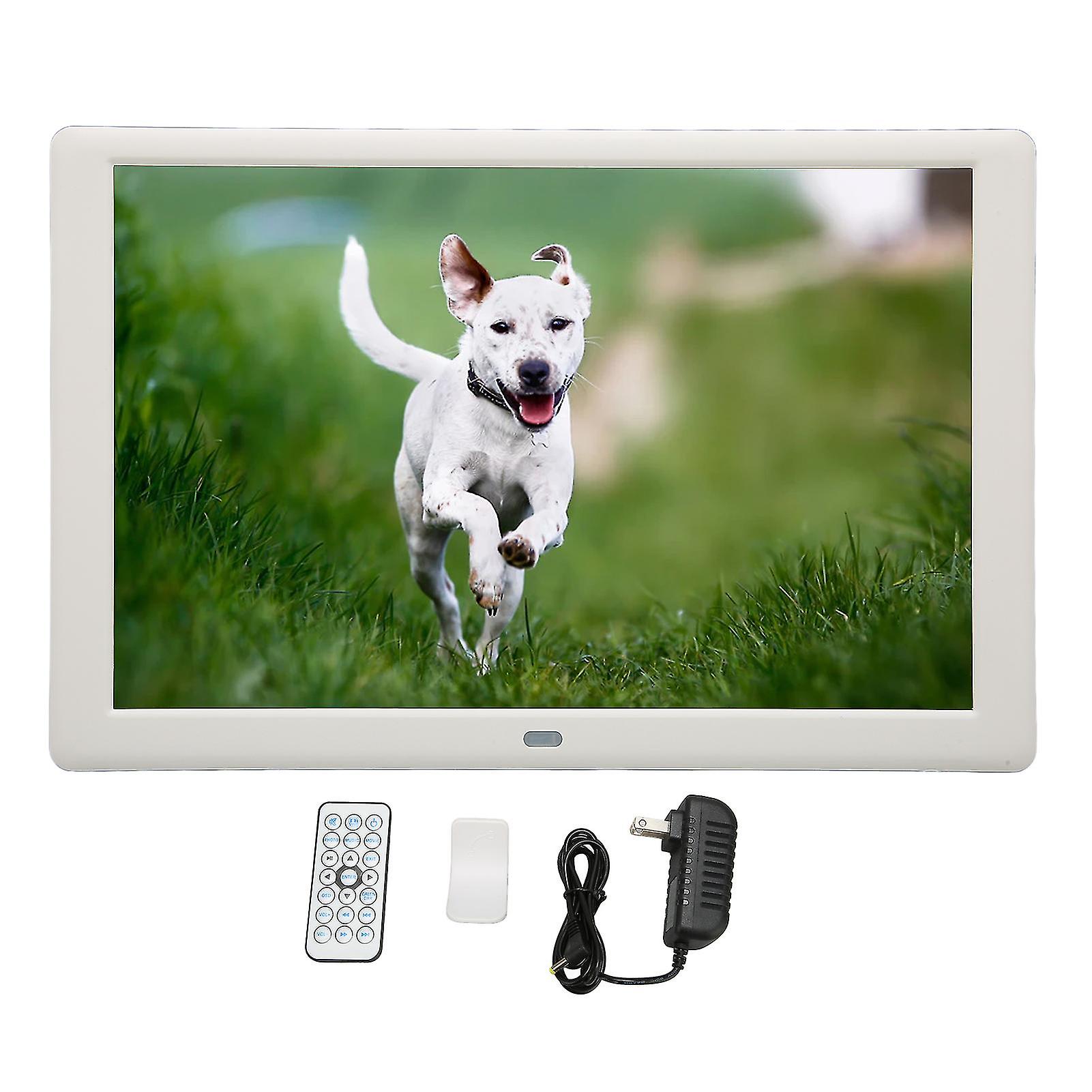 HD 10.1-Inch Digital Picture Frame Featuring Remote Control & Multi-Language Support