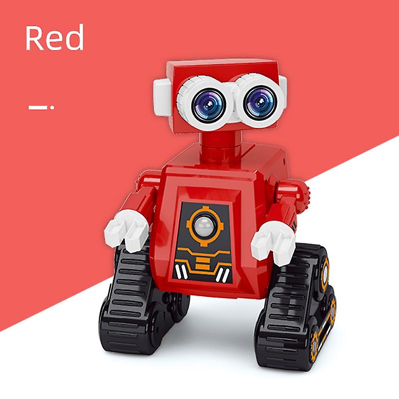 Puzzle With Intelligent Programming, Robot To Walk In All Directions, With A Single Touch, Sparkling Music, Rc Toy
