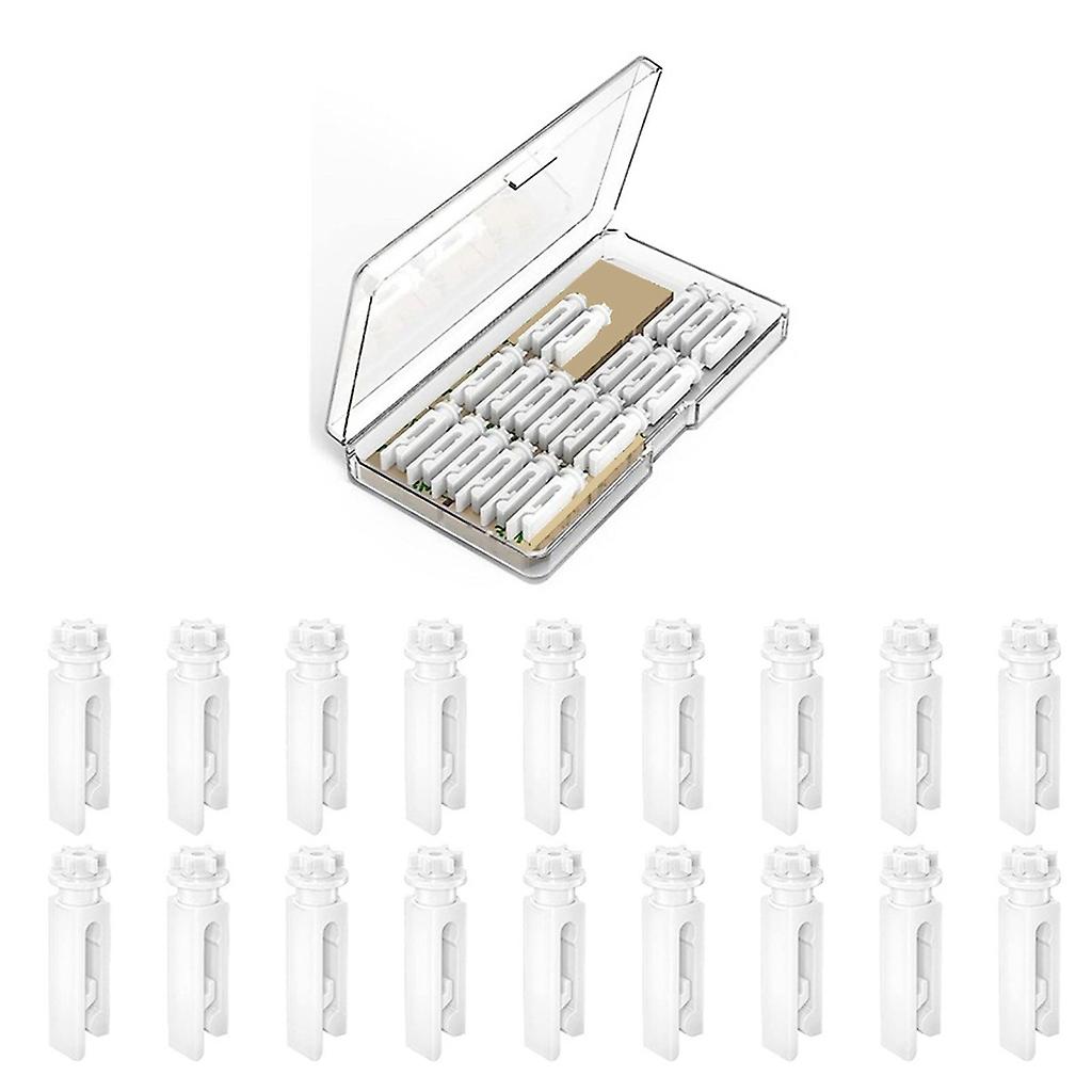 Upgraded Curtain Repair Solution PVC RollerClutch Carrier Part Easy & Effective Fix for Vertical Blinds Simple Installs