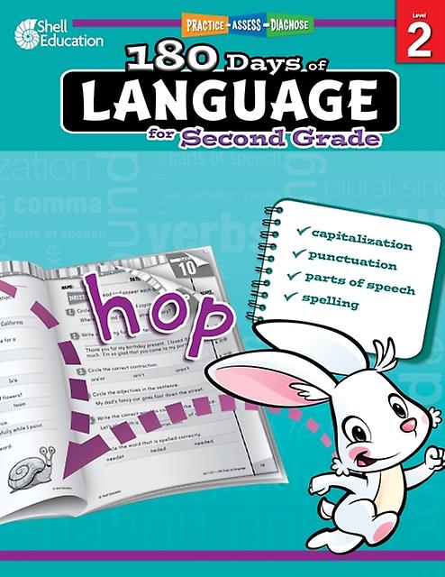 180 Days Language For Second Grade by Christine Dugan Paperback