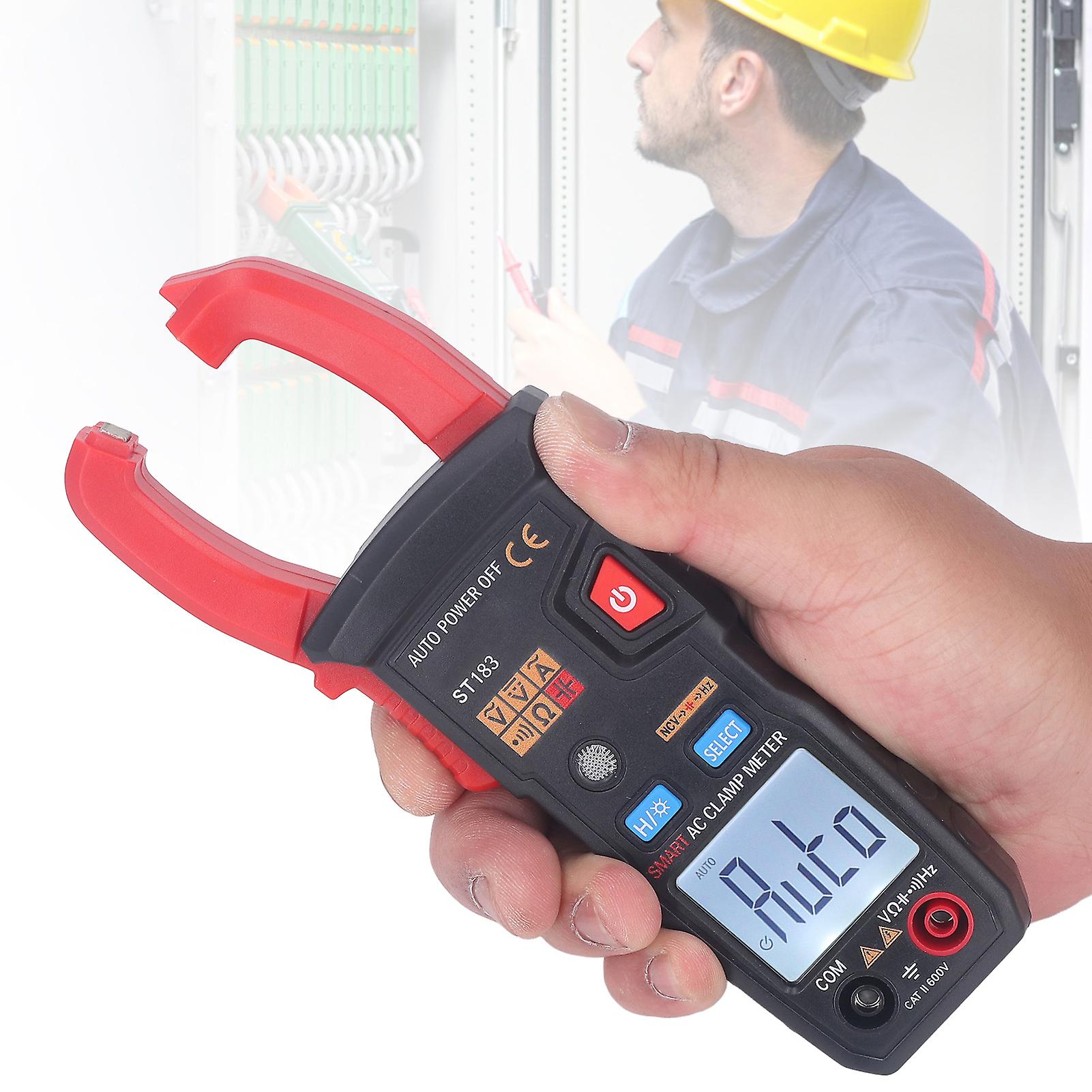 Digital Clamp Meter Multifunctional AC DC Voltmeter Smart Auto NCV Multimeter for Measurement 