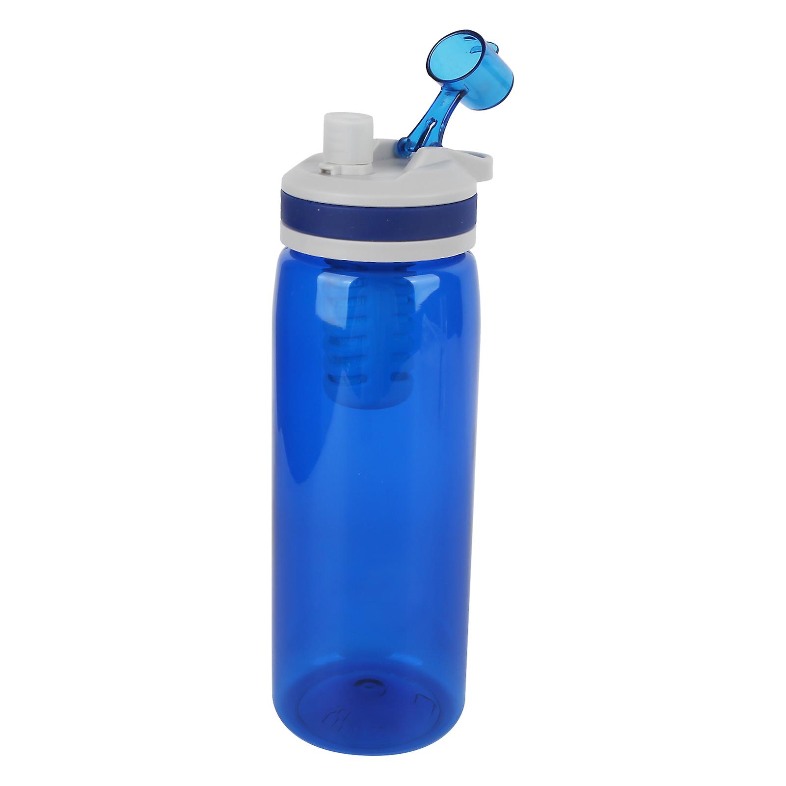 770ml Portable Emergency Water Purifier Outdoor Water Purifier for Camping Hiking EmergencyBlue