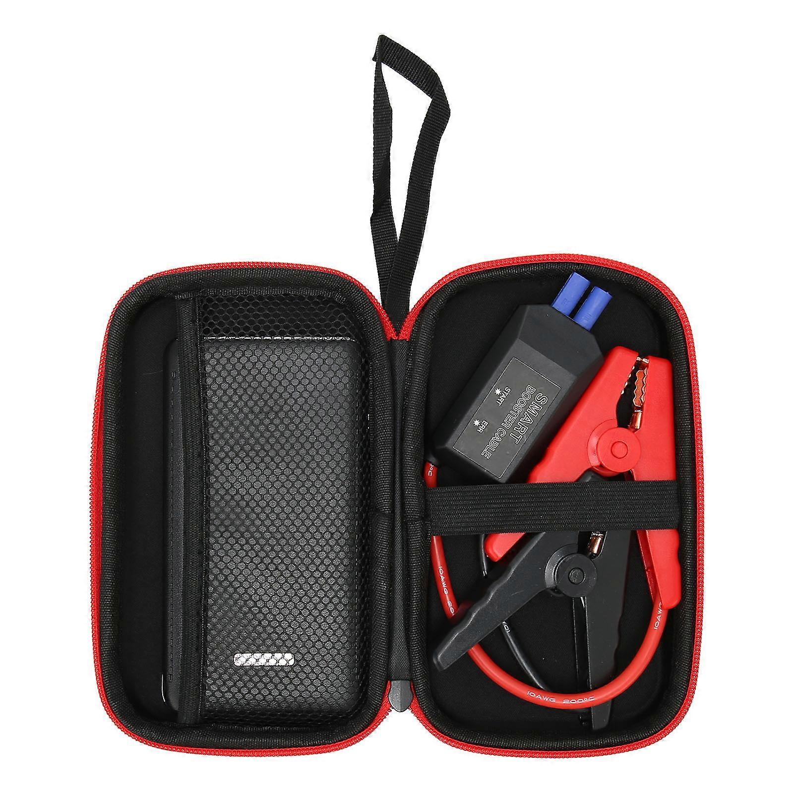 Jump Starter 600A Peak 8000mAh Portable Power Pack for Up to 5.0L Gas 2.5L Diesel Engines Battery Booster with LED Light