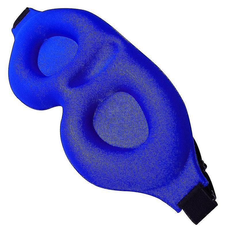 3D Eye Mask with Thermoformed Slow Resilient Foam