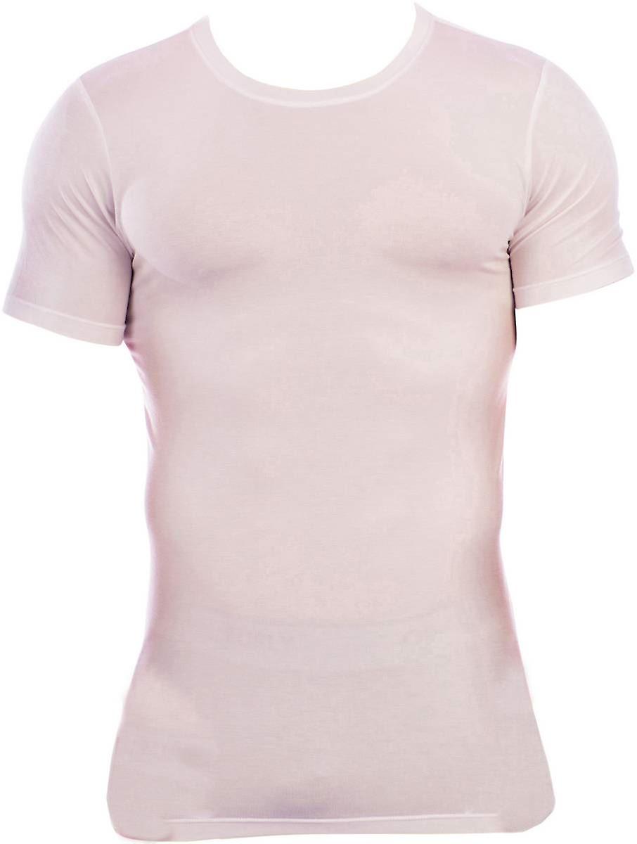Obviously Essence Crew Neck Short Sleeve Undershirt - White