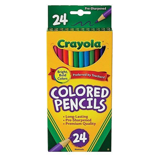 Crayola Renkli Kalem Seti, 24 renk