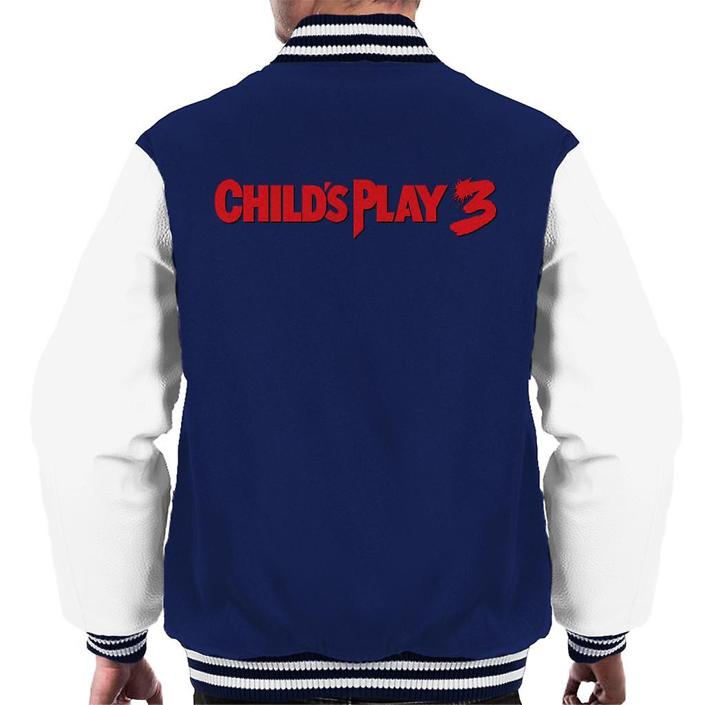 Chucky Childs Play 3 Classic Logo Men's Varsity Jacket