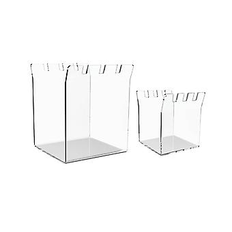 Universal Baggie Holders For Meal Prep - Zipper Closure Bag Holder For Filling - Hands-free Food Storage Bag Stand