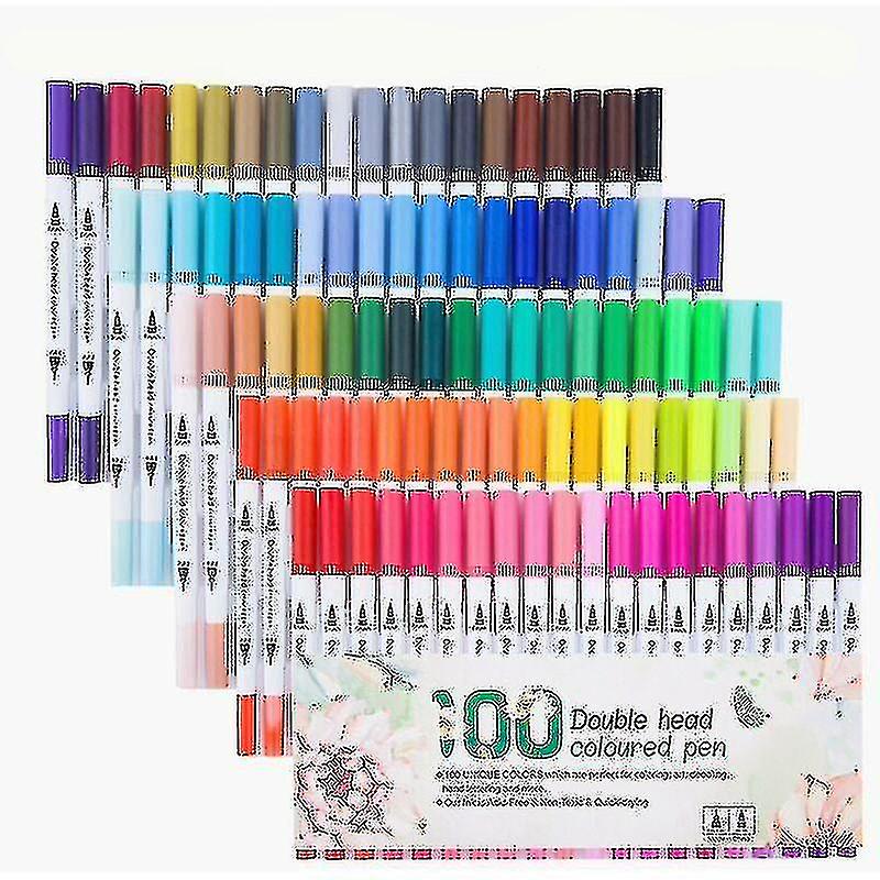 أقلام تحديد قلم أكريليك ، أقلام تحديد دائمة مقاومة للماء ب 48 لونا للرسم الصخري ، ألبوم صور DIY ، أقلام أكريليك بلاستيكية