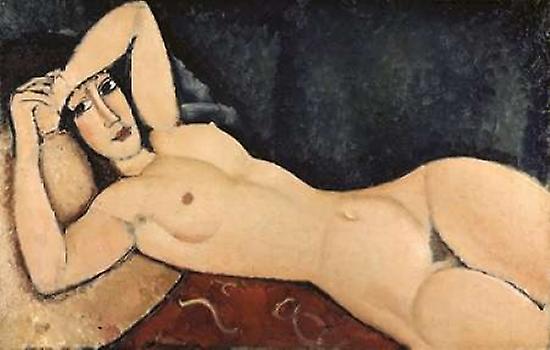 Reclining Nude Poster