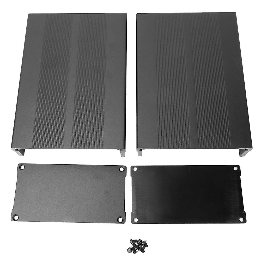 Aluminum electronic enclosure for PCB, cooling box, 55 x 106 x 150 mm