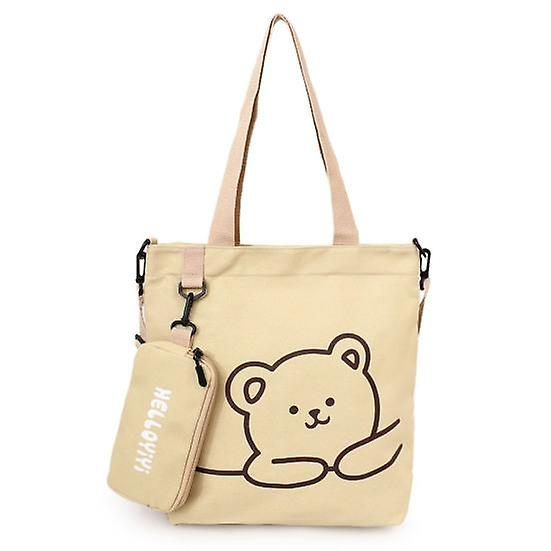Canvas Tote Bag Soft Fabric Unisex Storage