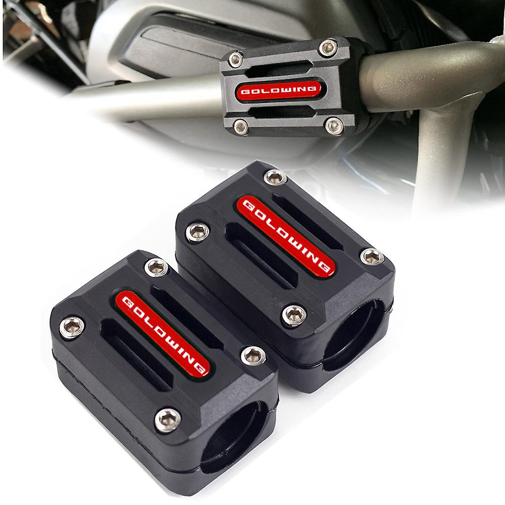 TCMT Chrome Engine Guard Crash Bars – Front & Rear – Honda Goldwing GL1800 2001-2017