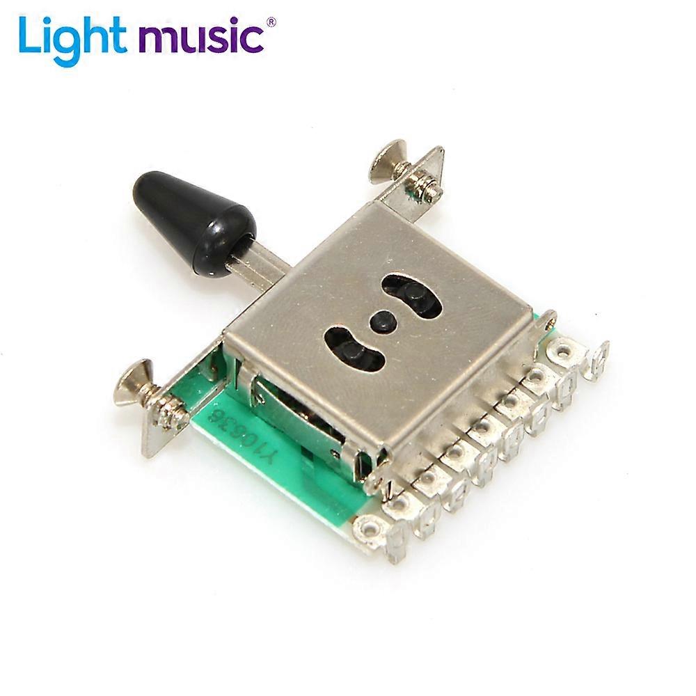 Guitar 3 Way 5 Way Pickup Selector Switch with Knob for Fender Electric Guitars