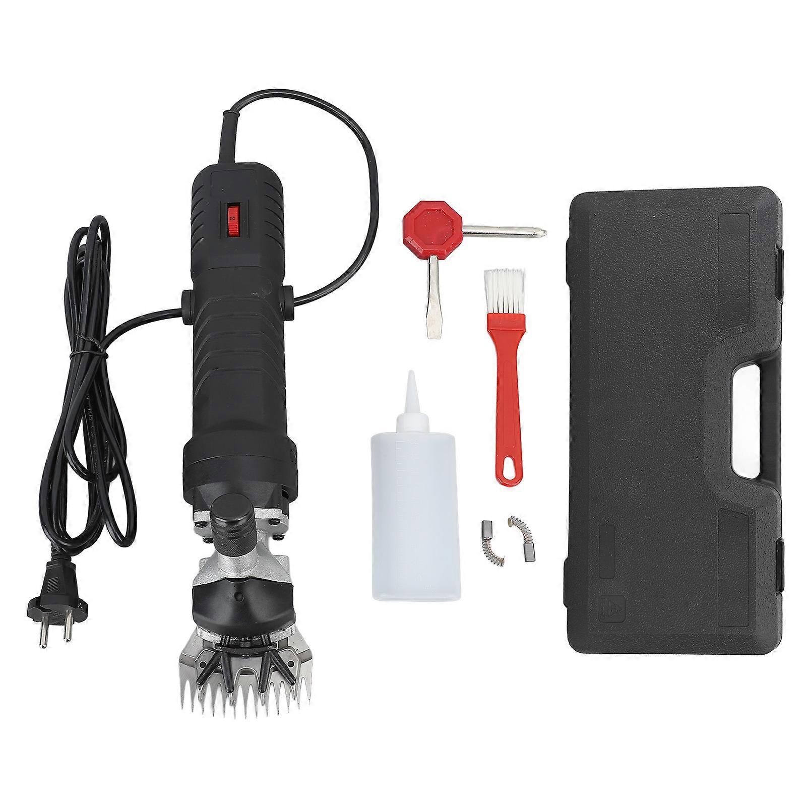 320W Electric Sheep Shears Professional Efficient Sheep Shearing Clippers Farm Livestock Grooming Kit for Dogs Rabits EU Plug 220V NO.6214