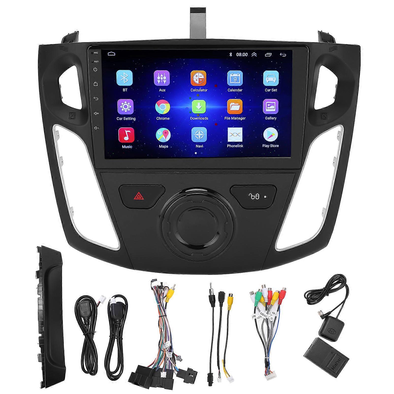 9in Car Navigation for Android Bluetooth Car Adaptations Replacement for Focus 201220181+16G E2U511