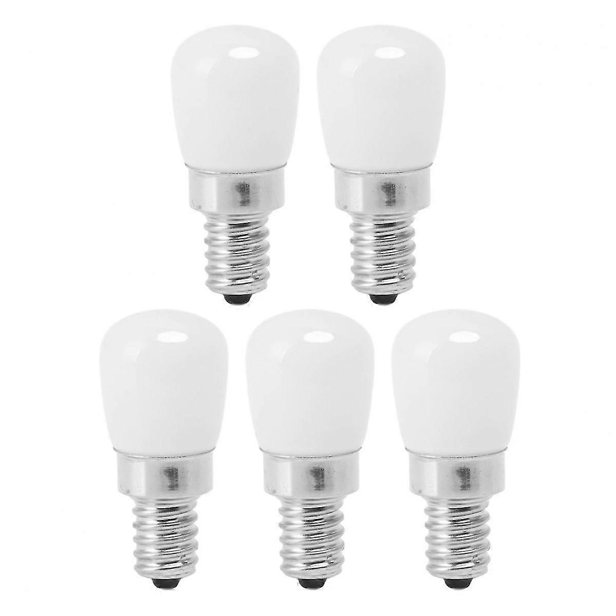 5Pcs LED Refrigerator Light Bulb Fridge Lamp E12 for Freezer Home Lighting