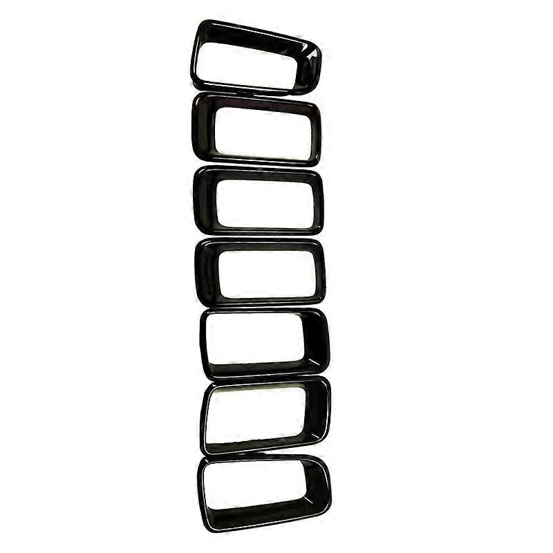 7PCS YI-LAN Front Grille Inserts 1-68109865AA FOR JEEP COMPASS 2011-2016