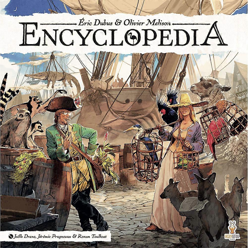 Encyclopedia: A Dice-Based Worker Placement Game for 1-4 Players Ages 14+